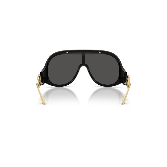 New Dolce & Gabbana Black Aviator DG6202 501/87 Sunglasses Women - Picture 5 of 6